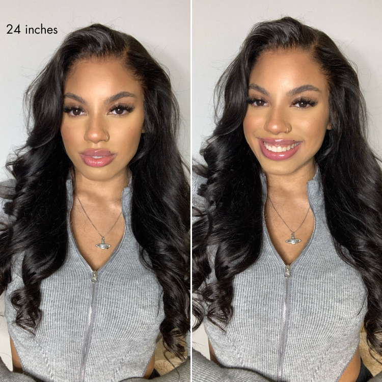 Loose Body Wave Human Hair Wig | 7x6 HD Lace Closure | Glueless | 180% Density | Lumma