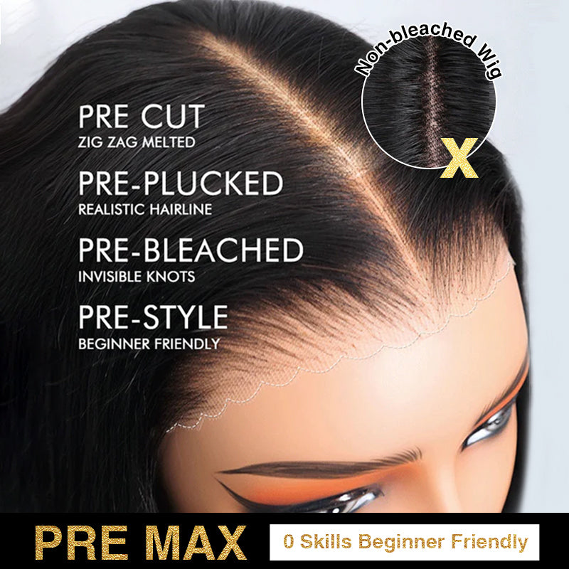 Yaki Straight Echthaarperücke | Glueless 13x6 Spitze | Wear & Go | Lumma