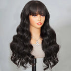 Perücken mit Pony aus Echthaar | 6x5 Spitze | Klebefrei und sofort tragbar | 180 % Dichte – LUMMA