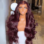 Body Wave Echthaar Lace Perücke | Glueless Lace Front Perücke Farbig | Lumma