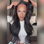 Perruque Cheveux Naturels Ondulés | Tulle Frontal 13x6 ou 6x5 | Sans Colle | Densité 250% - LUMMA